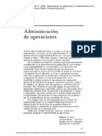 01) Everett, A., Ronald, E. (1992) - "Administración de Operaciones" en Administración de La Producción y Operaciones. México Prentice Hall Pp.3-23