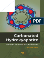 Carbonated Hydroxyapatite - Materials, Synthesis, and Applications-Pan Stanford Publishing (2015) PDF