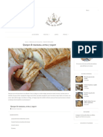 Queque de Manzana, Avena y Yogurt - Polin en La Cocina PDF
