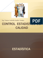 Control Estadistico de Calidad