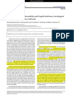 Sadati A. Et Al. (2020) - Risk Society, Global Vulnerability and Fragile Resilience