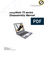 Easynote T5 Series Disassembly Manual Nec Computers International B.V