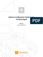 Antivirus Configuration Guide For The Teramind Agent: Updated: 06/MAY/2020