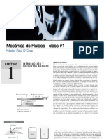 Dcroz - Mecánica Fluidos Clase 1 PDF