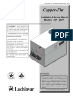 Installation & Service Manual Models: 497 - 2067: - What To Do If You Smell Gas