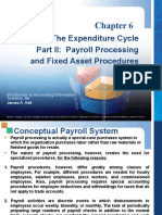 The Expenditure Cycle Part II: Payroll Processing and Fixed Asset Procedures