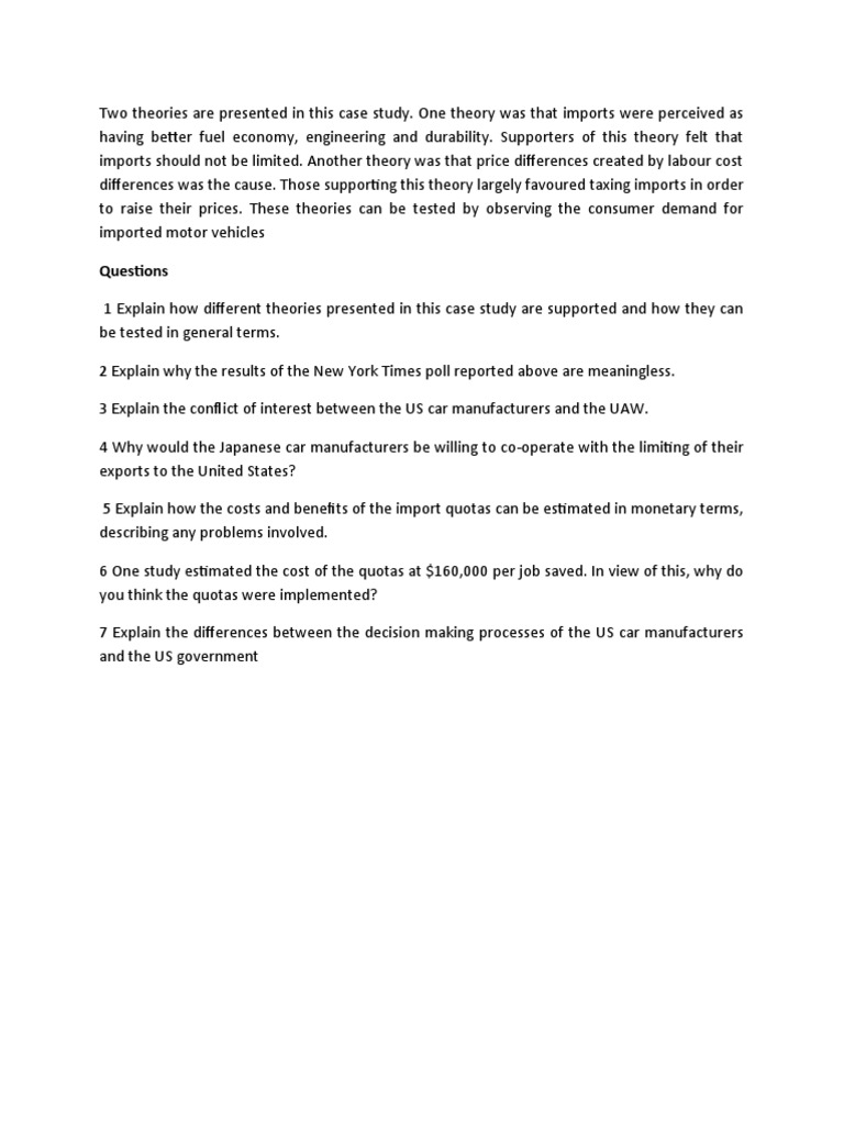 Questions For Case+study+2 | PDF