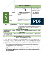 Guia 3. Undecimo. Sociales, Politica y Etica