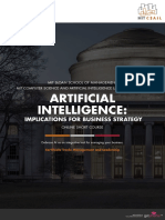 Artificial Intelligence:: Implications For Business Strategy