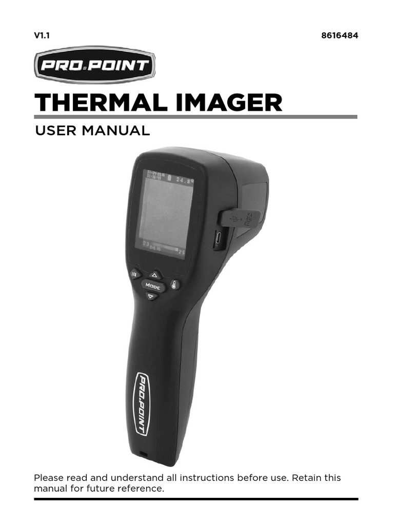 Thermal Imager User Manual V1.1 | PDF | Thermography | Usb