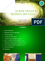 Biscuiți raw vegan - CEPA an 4 - Legislație în industria alimentară