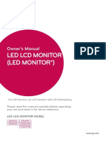 Led LCD Monitor (Led Monitor ) : Owner's Manual