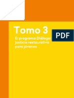 Tomo 3 Dialogo - Justicia Restaurativa para Jovenes