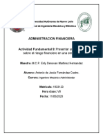 Act 9 Riesgo Financiero en Una Empresa Admn Financiera