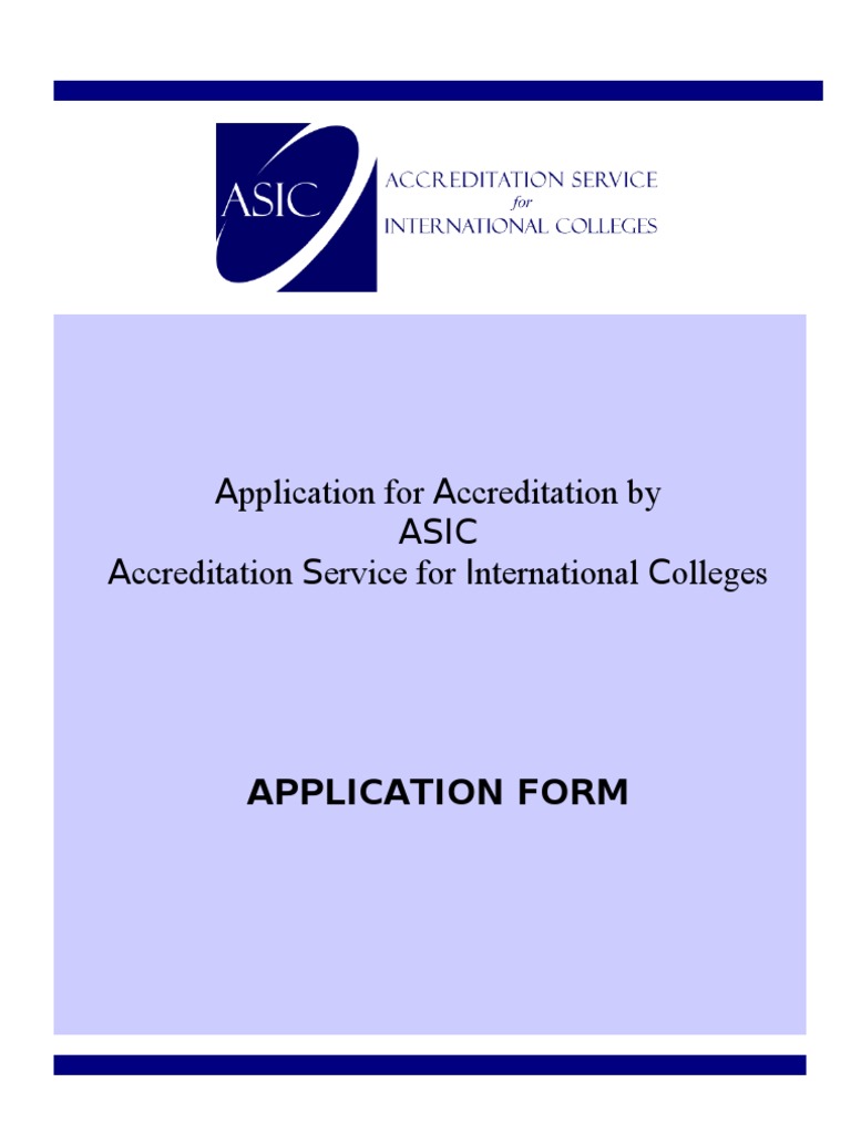 ASIC Application Form PDF Occupational Safety And Health Safety