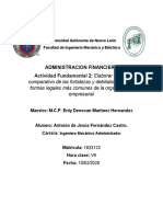 Actividad 2 Administracion Financiera Cuadro Comparativo