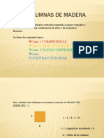 Tema 5 Columnas de Madera Parte 2 INTERMEDIAS