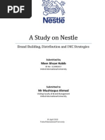 Download A Study on Nestle - Brand Building Distribution and IMC Strategies by Ahsan Habib Riyadh SN46575938 doc pdf