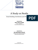 A Study On Nestle - Brand Building Distribution and IMC Strategies