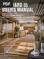 ASHRAE 55 Thermal Comfort Guidelines | PDF | Humidity | Physical Phenomena
