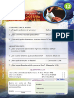 Fe de Jesus 12. El Sostén de La Iglesia PDF