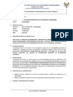 TDR - Servicio Mantenimiento