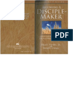 BECOMING A DISCIPLE MAKER develop spiritual growth students guide