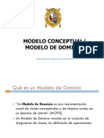 Modelo conceptual dominio software