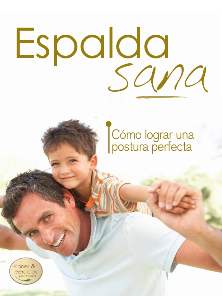 Espalda Sana | PDF | La columna vertebral | Vértebra