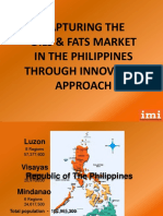 Capturing The Oils & Fats Market in The Philippines Through Innovative Approach