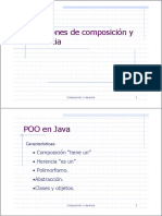 Tema 7 Relaciones de Composicion y Herencia PDF