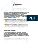 bienes consumo durables y no durables