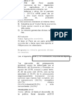 Solucionario Del Simulacro de Economia Admisión Universidad San Marcos Deco