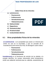 Capitulo VI - Otras Propiedades de Los Minerales