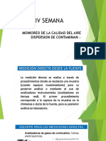 Semana Iv Monitoreo de La Calidad Del Aire PDF