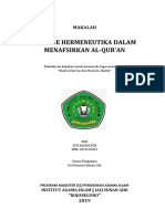 Sampul Qur - An N Hadits