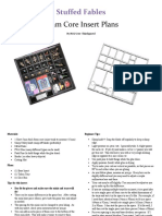 Foam Core Insert Plans: Stuffed Fables