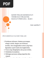 Download Presentasi Komunikasi Kesehatan Kelompok 1 by anne_agustina SN46578352 doc pdf