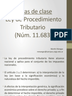 Notas de Clase - Ley Procedimiento Tributario