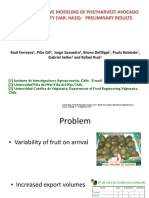 Predictive Modeling of Postharvest Avocado Quality (Var. Hass) : Preliminary Results