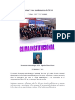 Clima Institucional 23nov2010