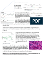 Thread Spacing Practical Report