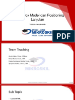 5. Layout, Box Model dan Positioning