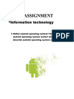 Assignment: "Information Technology