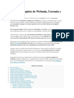 Webmin - Manual Completo Del Panel de Administración PDF