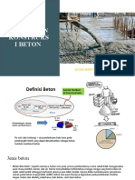 Pekerjaan Konstruksi Beton