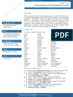 Comparative and Superlative - Rules + Ex