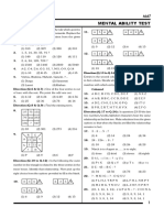 Sample Paper-01 Mental Ability Test: MAT Allen