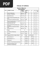 Scheme & Syllabus Sem 2 