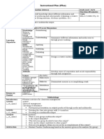 Instructional Plan (Iplan) : Grade Level: 11/12 Learning Competency/Ies